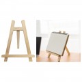 액자 받침대 나무 이젤 약20cm (1개) 원목 미니 이젤 접이식 거치대 탁상용 인테리어