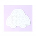 자동차 종이퍼즐 1개 16p 그리기 무지 퍼즐 미술 치료 유아 방과후 놀이 체험 KC인증