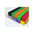 EVA 사각막대(1개) 3x3cm 약100cm 색상랜덤 칼라막대 에바폼 스펀지 만들기재료