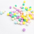 15mm 파스텔 폼폼 솜방울 색상혼합 1봉 약1000개 꾸미기 장식 미술활동 칼라솜 대량
