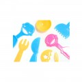 8종 점토 도구 세트 (소) 클레이 활동 찰흙 미술 교습소 아트 센터 유치원 방과후 롤러