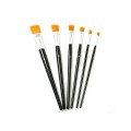 평붓세트 6종세트 미술용품 붓세트 어린이집 그리기 색칠도구 물감놀이