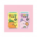 핑크풋 당근 슬라임 케이스 지우개 색상랜덤