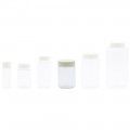 ARi 투명한 플라스틱병 65x100mm (아이보리캡) 페트 관병 250ml