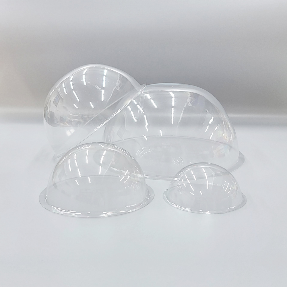 원형 투명 반구 약9cm (소) 1개 초등 미술놀이 작품 전시 어린이날 유치원 행사 공예